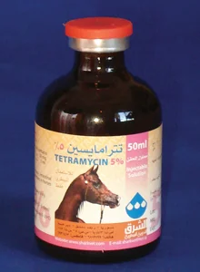 Tetramycine Injection for Horses 5%