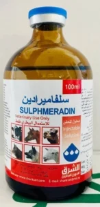 سلفاميرادين حقن بيطري مضاد ميكروبات رباعي
Sulphamiradin (Tetra Sulfonamides injection veterinary)
سلفاميرادين حقن بيطري مضاد ميكروبات رباعي
Sulphamiradin (Tetra Sulfonamides injection veterinary)